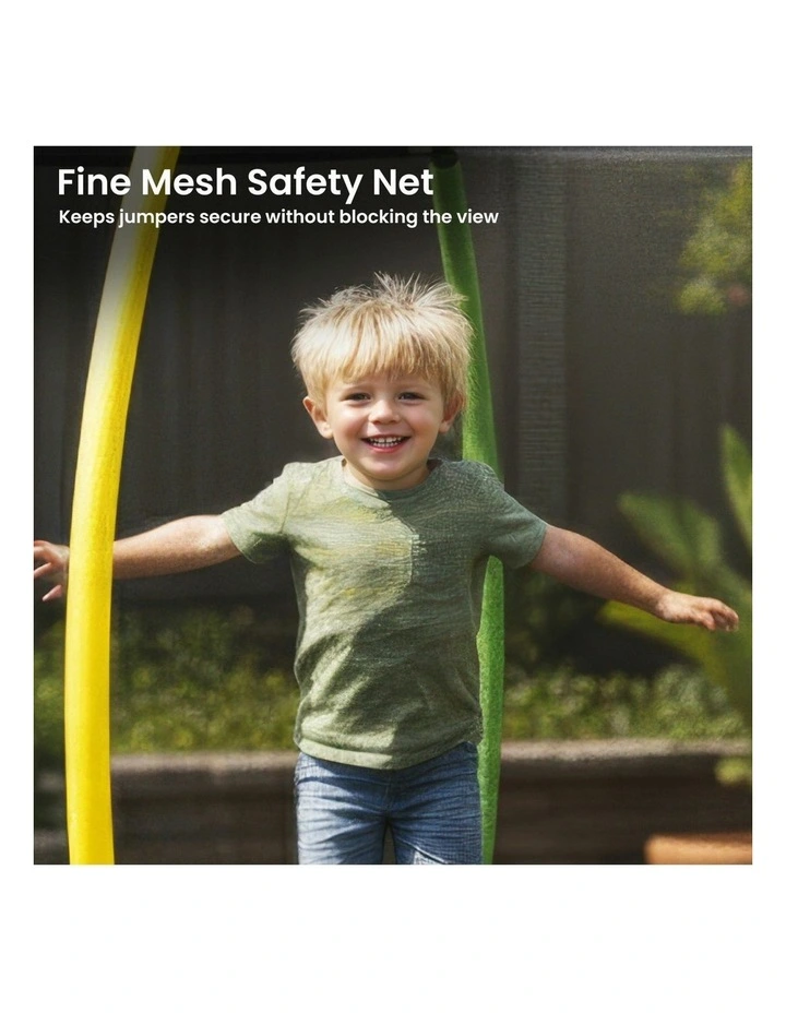 Oval Outdoor Trampoline 10ft x 15ft image 7