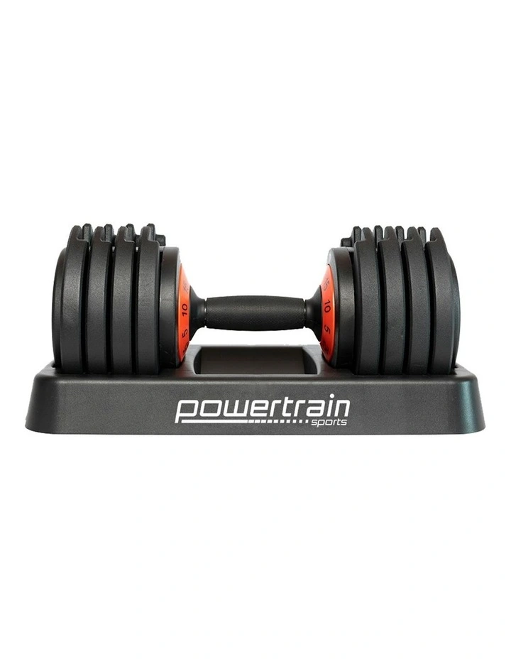 Gen2 Pro Adjustable Dumbbell 25kg in Black image 5