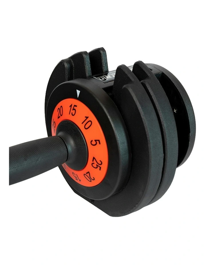 GEN2 Pro Adjustable Dumbbell Set 50kg in Black image 3