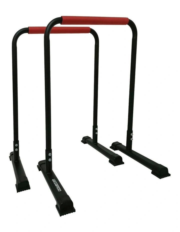 Dip Bars Pair Load Capacity 200kg Separated Type Push-up Bars in Black image 5