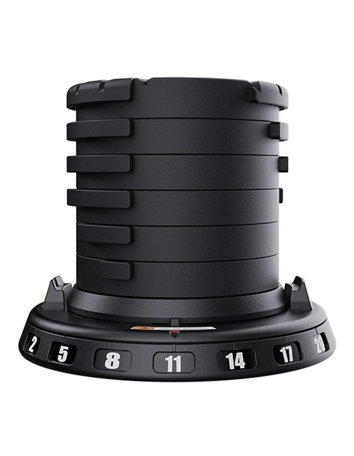 Adjustable Kettlebell 20kg 7 in 1 Weight Selection w/Quick Adjustment in Black image 6