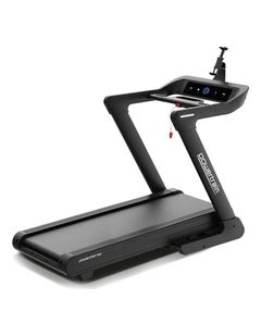Foldable Treadmill with Automatic Incline & Bluetooth V500 3HP in Black