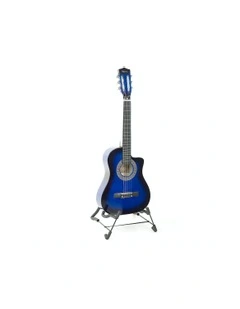 Acoustic Guitar Ideal Kids Gift 1/2 Size in Blue