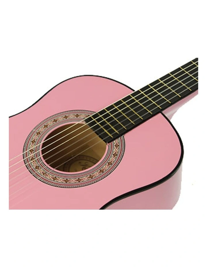 Acoustic Guitar Ideal Kids Gift 1/2 Size in Pink image 3