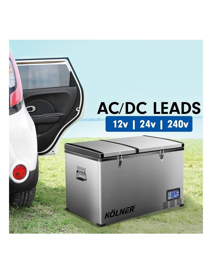 Kolner Kolner 125l Portable Fridge Freezer Cooler 12 24 240v Camping Refrigerator Myer