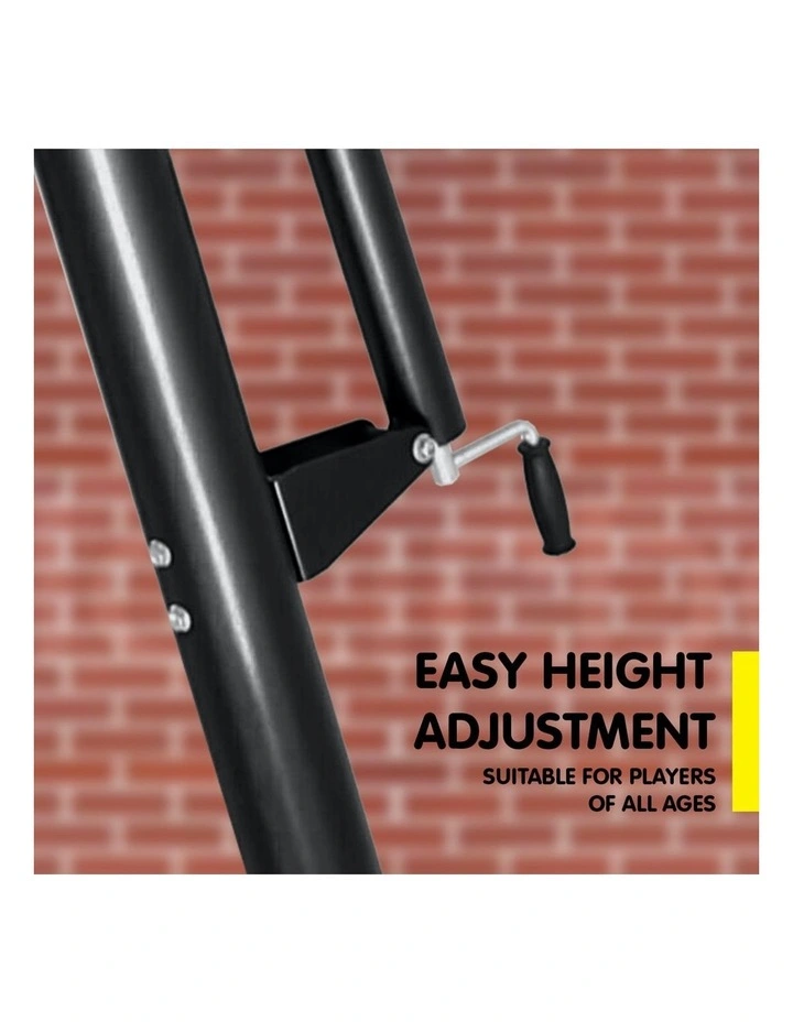 Portable Basketball Ring Stand System W/ Adjustable Height & Ball Holder image 5
