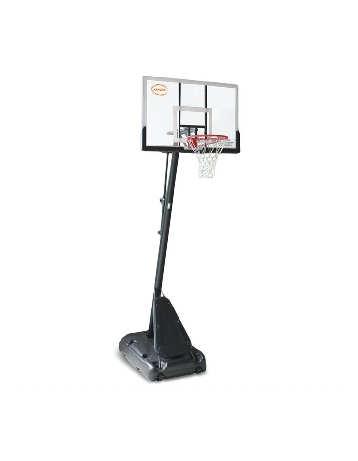 Kahuna Portable Basketball Ring Stand System Adjustable Height Rebounder Hoop image 1