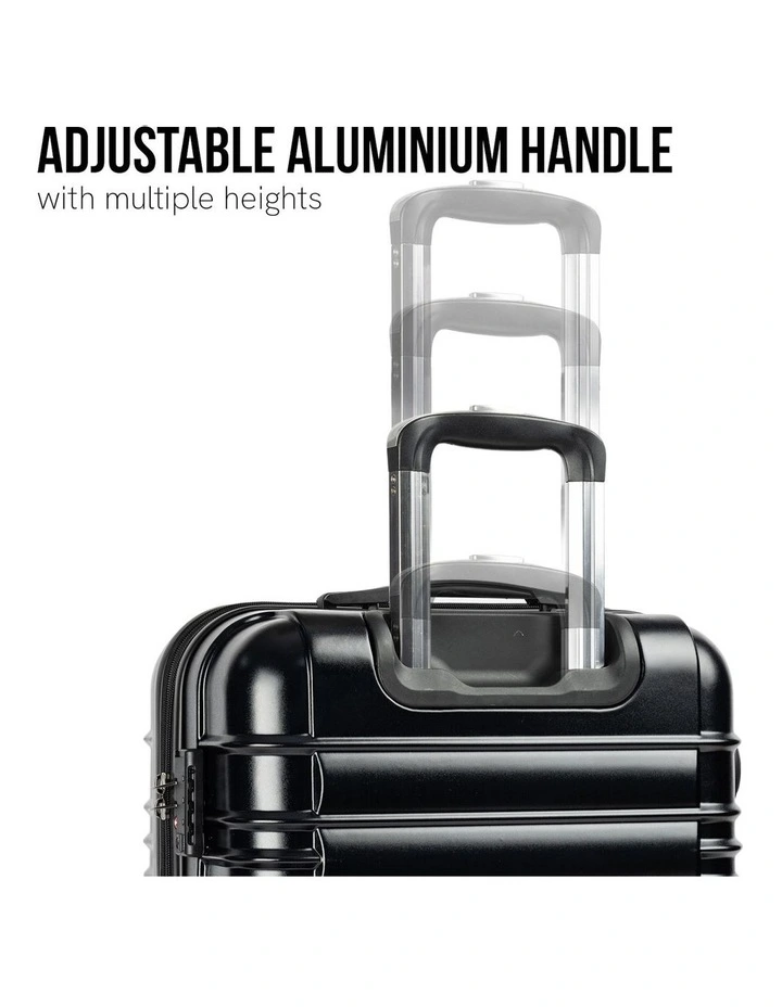 Hard Shell Noctis Suitcase 20in in Black image 6