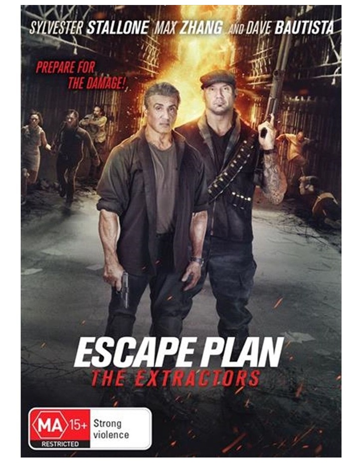 sanity escape plan 3 the extractors dvd myer