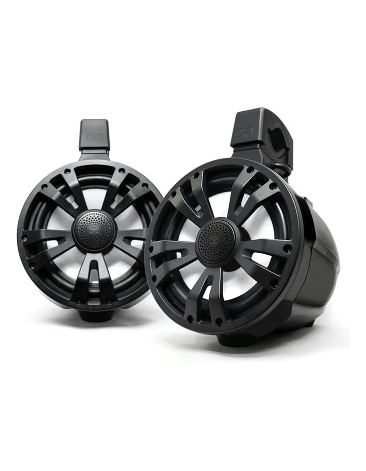 ExtremeTower Speakers ET08 - 2 Passive Extreme 8 inch Tower Speakers 2 Piece Set image 1