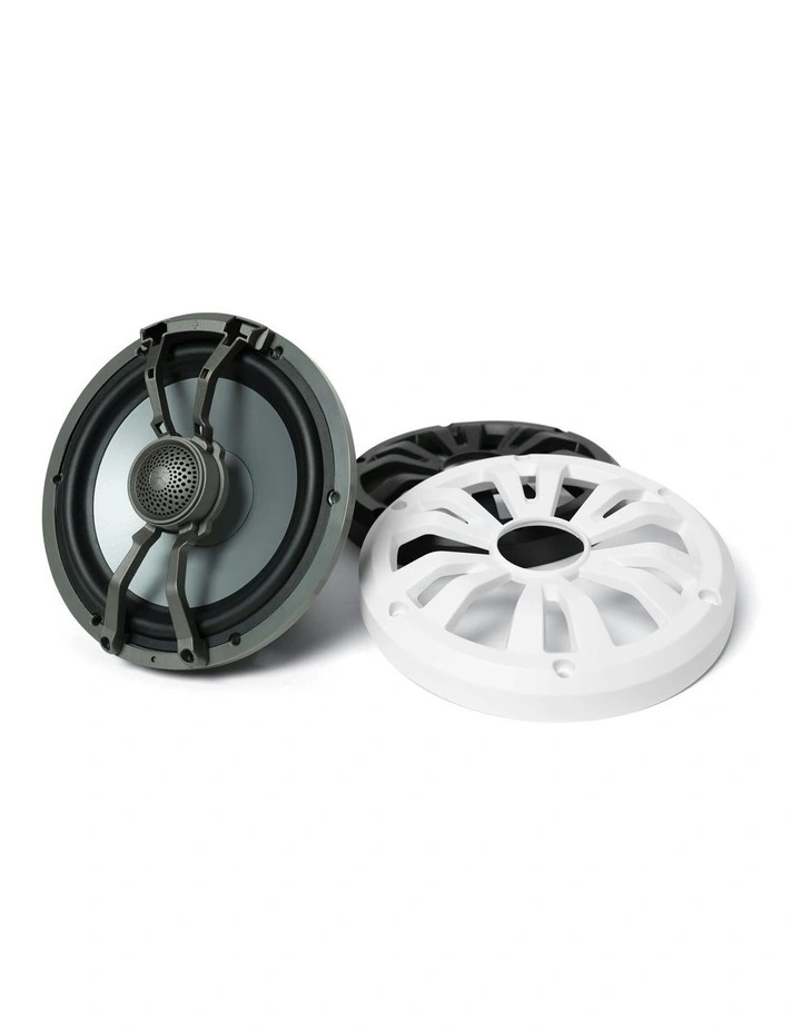 Marine Grade Wired Speaker 8 Pair with LED Cast image 2