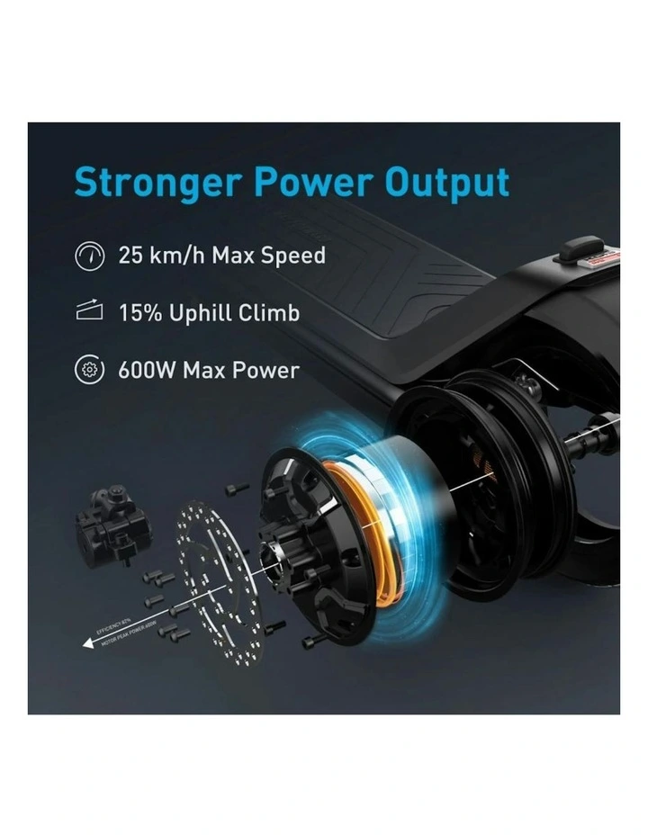 Electric Kick Scooter KQI3 in Sport Red image 5