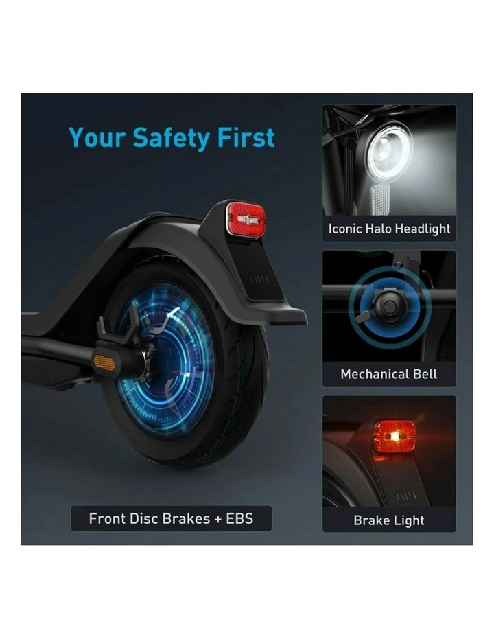 Electric Kick Scooter KQI3 in Sport Red image 7