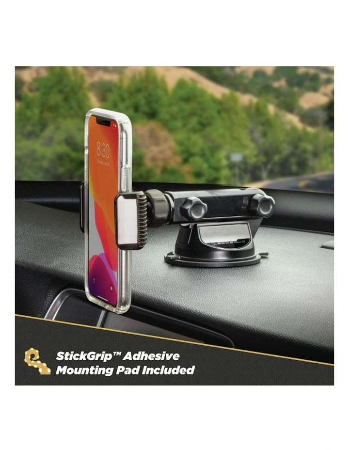 Extendomount Telescoping Universal Clamp Mount in Black image 4