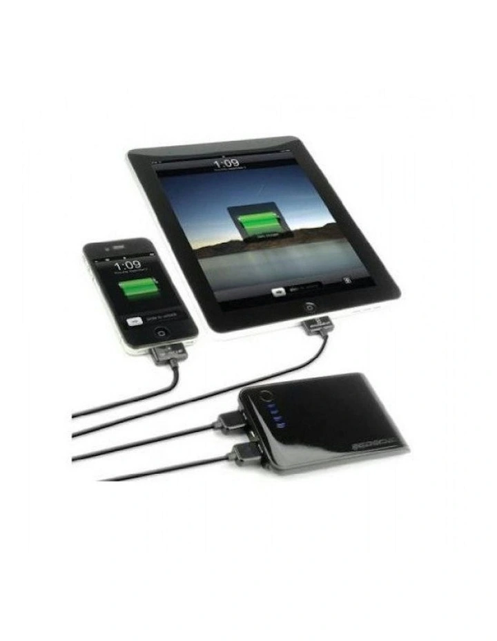 Portable Back Up Battery For Ipad And Ipod in Black image 2