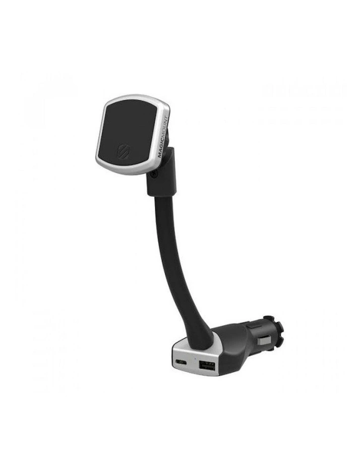 Powervolt Power Delivery 3.0 Usb-C / Usb-A Fast Charger Magnetic Power Socket Mount in Black image 1