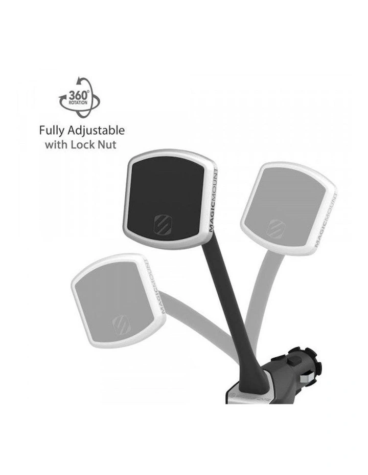 Powervolt Power Delivery 3.0 Usb-C / Usb-A Fast Charger Magnetic Power Socket Mount in Black image 4