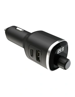 BTFreq Bluetooth FM Transmitter in Black