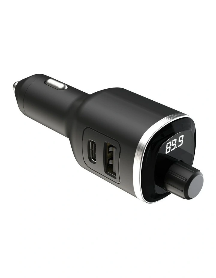 BTFreq Bluetooth FM Transmitter in Black image 1