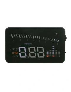 HeadsUp OBDII Add-on Heads Up LED Display in Black