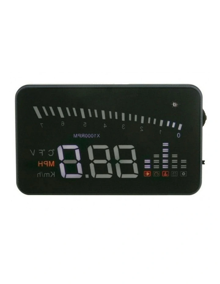 HeadsUp OBDII Add-on Heads Up LED Display in Black image 1