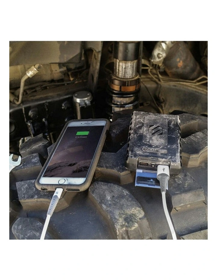 Rugged Portable Single Port Backup Battery in Black image 3