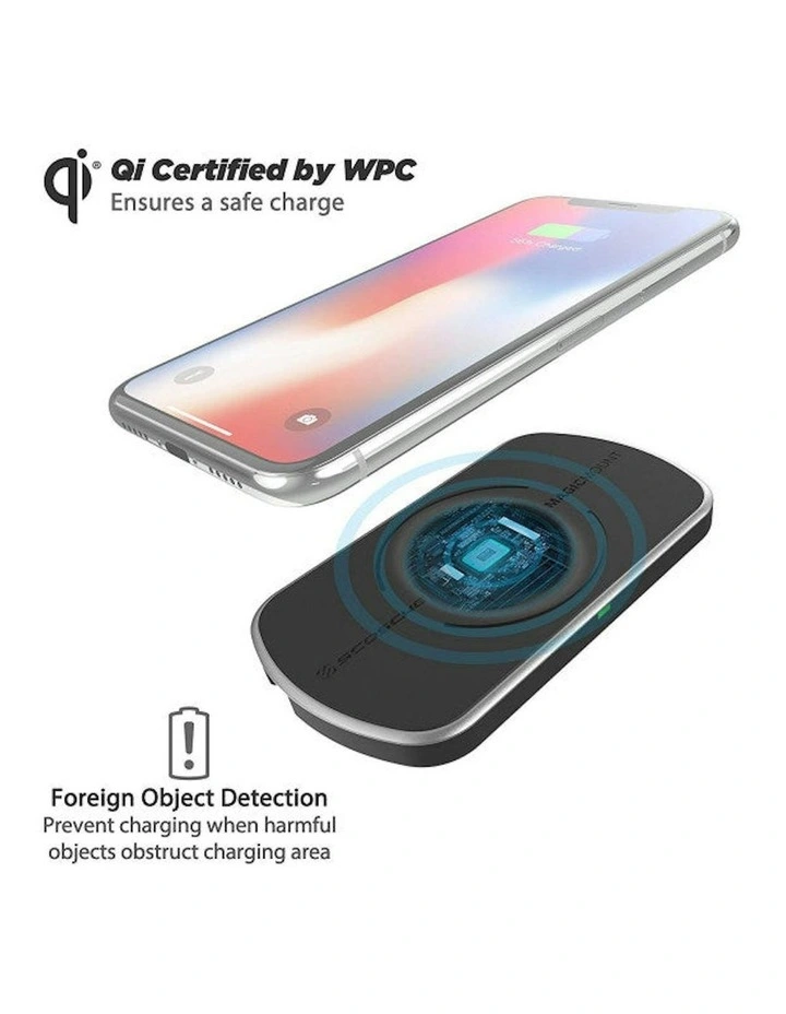 Wireless Charging Magnetic Mat Mount  5-10w in Black image 3