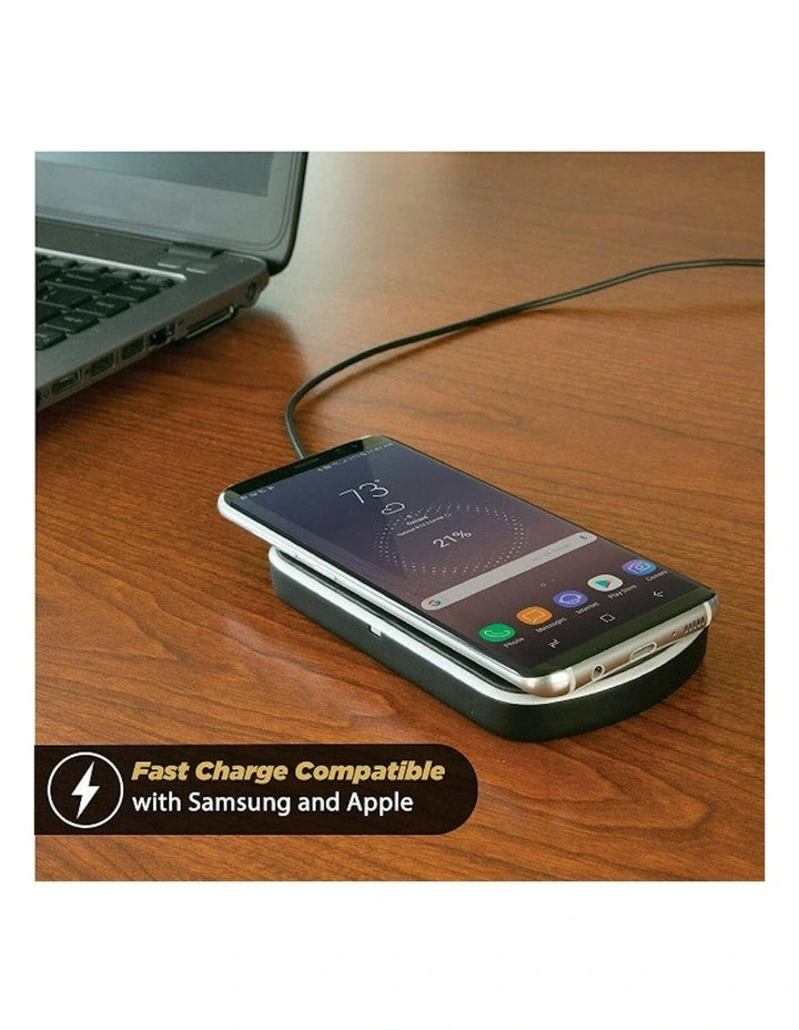 Wireless Charging Magnetic Mat Mount  5-10w in Black image 4