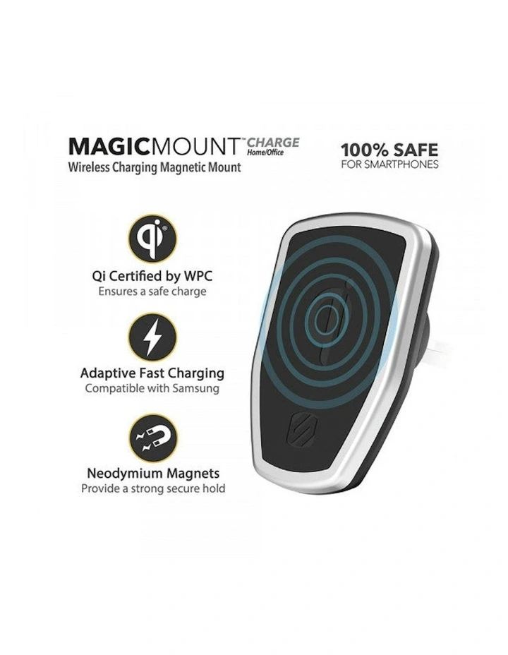 Wireless Charging Magnetic Mount for Home Office International in Multi image 4