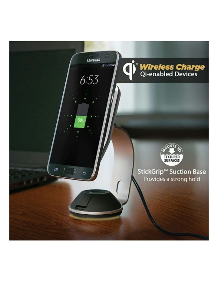 Wireless Charging Magnetic Mount for Home Office International in Multi image 5
