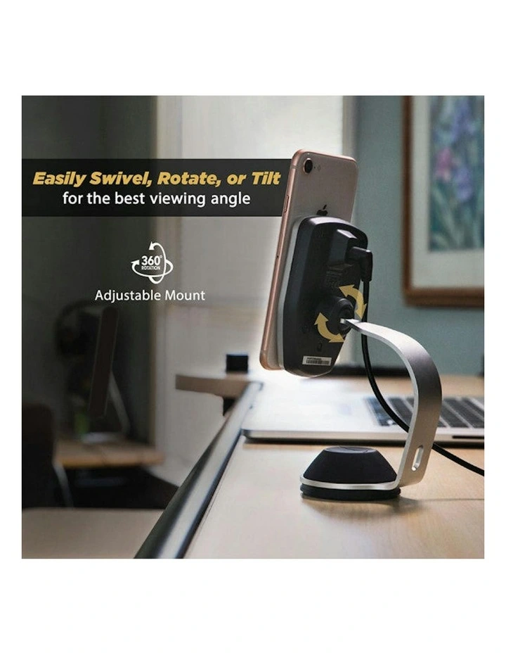 Wireless Charging Magnetic Mount for Home Office International in Multi image 6