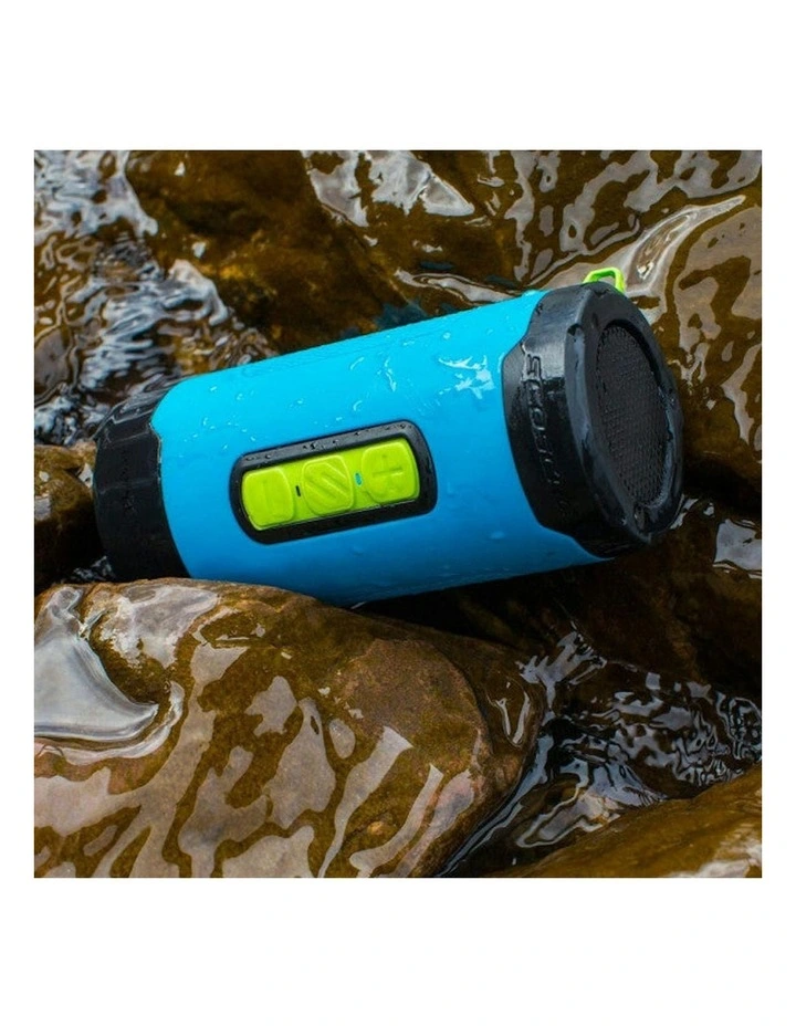 BoomBottle H2O+ Rugged Waterproof Wireless Speaker in Sport Blue image 2