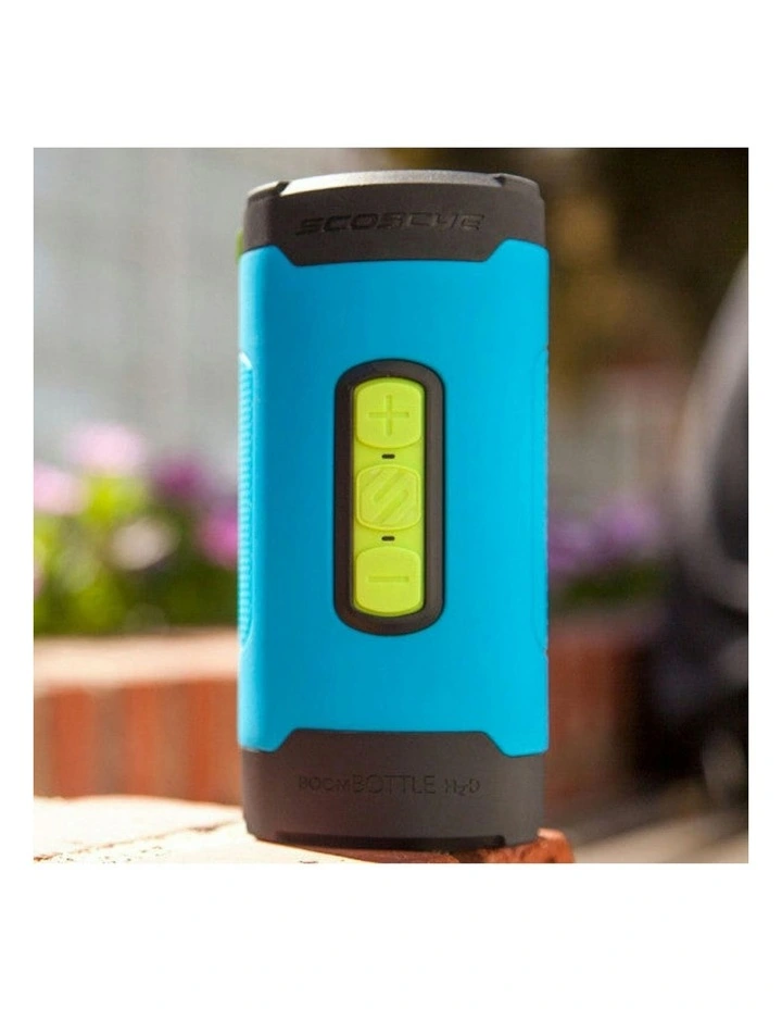 BoomBottle H2O+ Rugged Waterproof Wireless Speaker in Sport Blue image 3