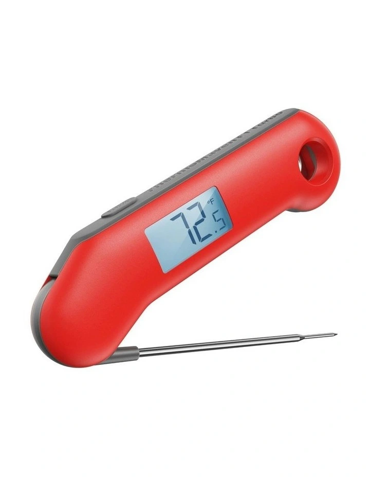 F1 Turbo in Red Meat Thermometer in Red image 1