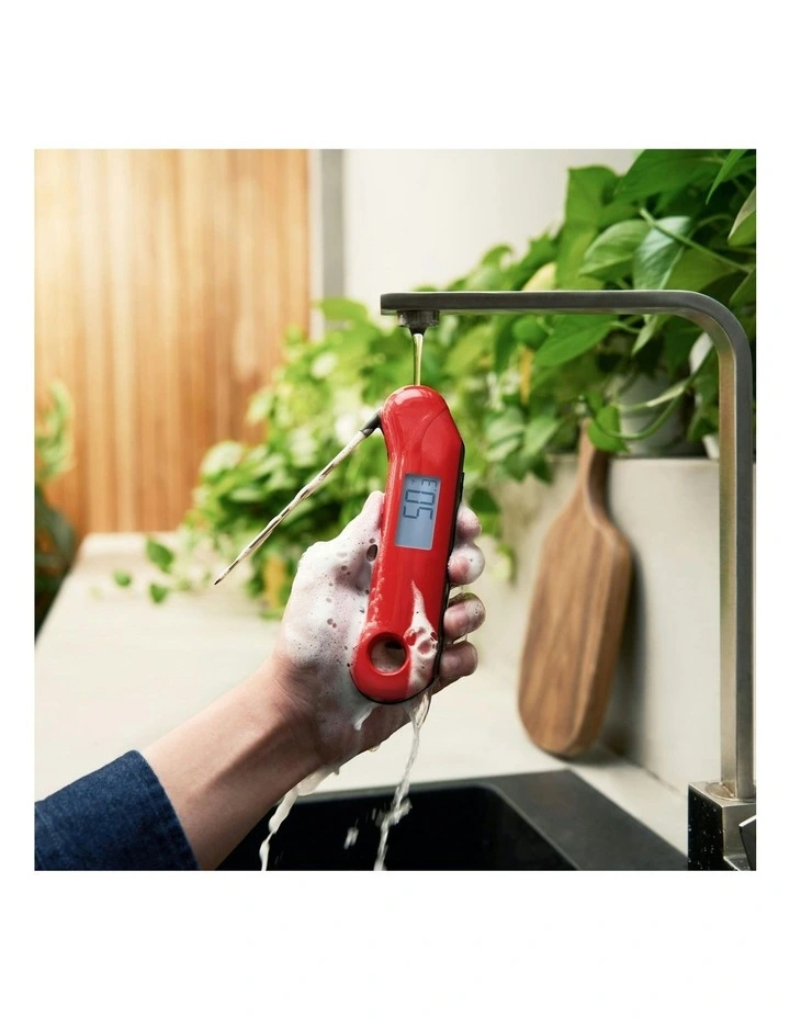 F1 Turbo in Red Meat Thermometer in Red image 5