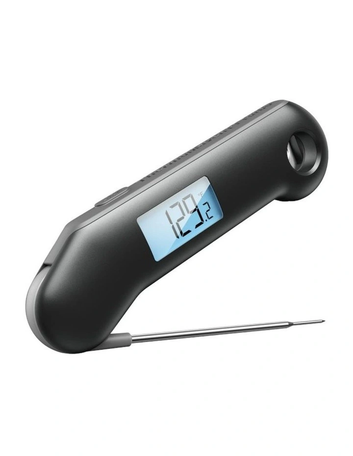 F1 Turbo in Black Meat Thermometer in Black image 1