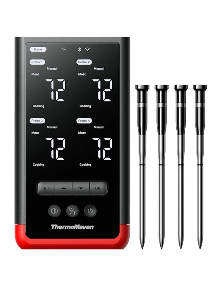P4 Meat Thermometer in Black image 1