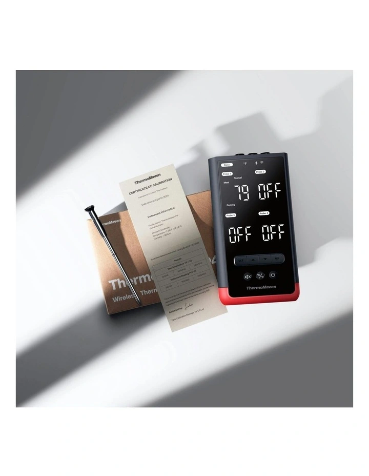 P4 Meat Thermometer in Black image 5