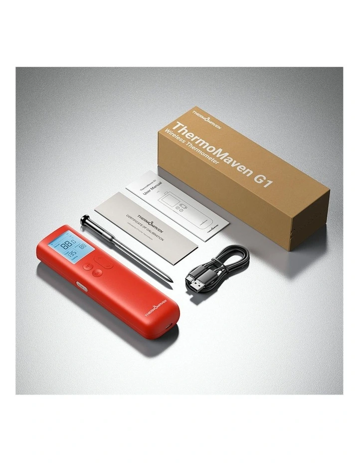 G1 Meat Thermometer in Red image 4