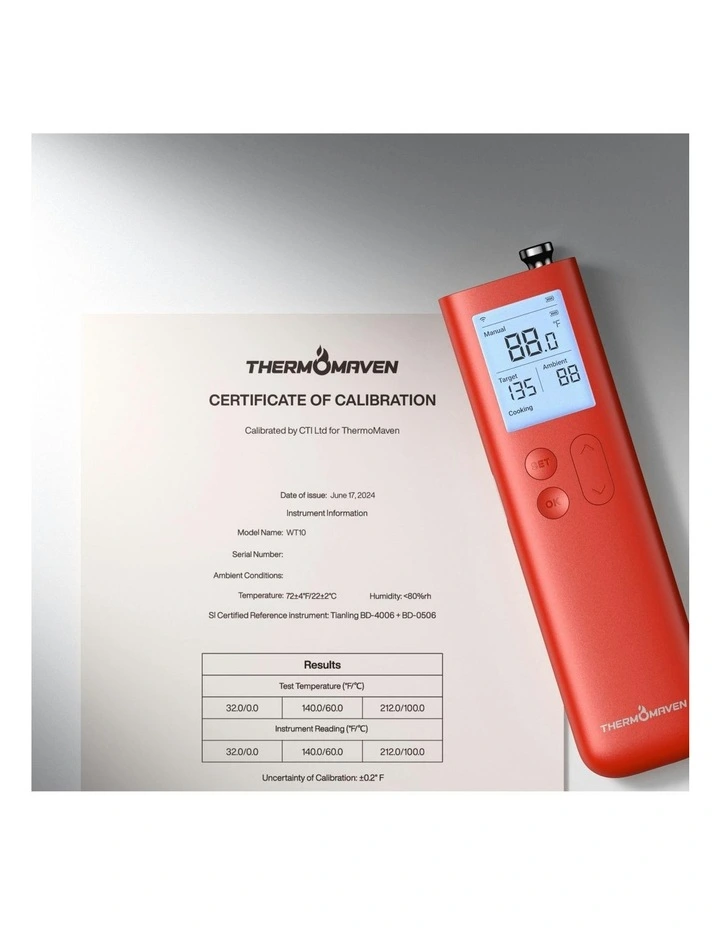 G1 Meat Thermometer in Red image 6
