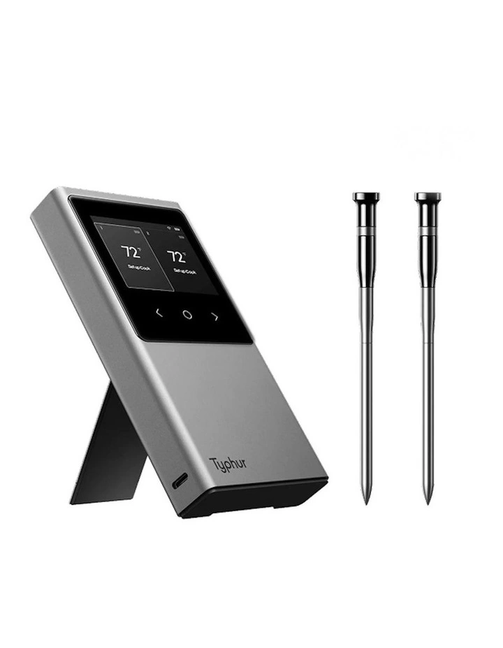 Sync Dual Wireless 2 Probe Meat Thermometer in Silver image 5