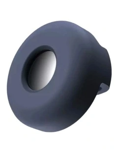 Airtag Holder, Soft Silicon Case For Pet Collar in Blue