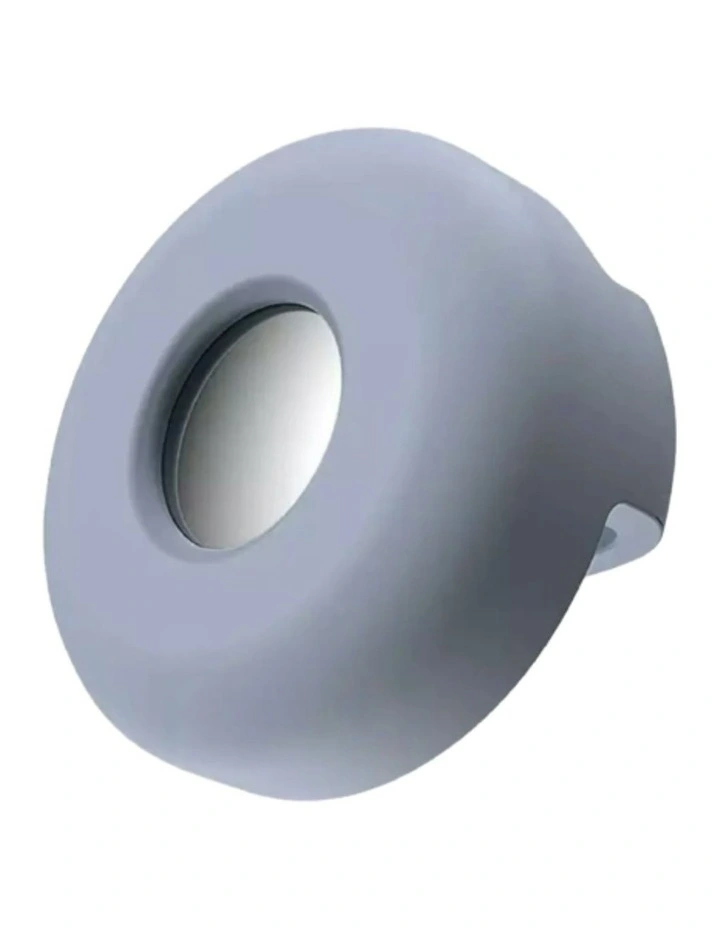 Airtag Holder Soft Silicon Case For Pet Collar in Grey image 1