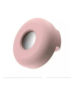 Airtag Holder, Soft Silicon Case For Dog or Cat Collar in Pink