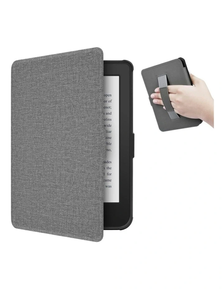 Kobo Clara Case With Hand Strap in Grey image 1