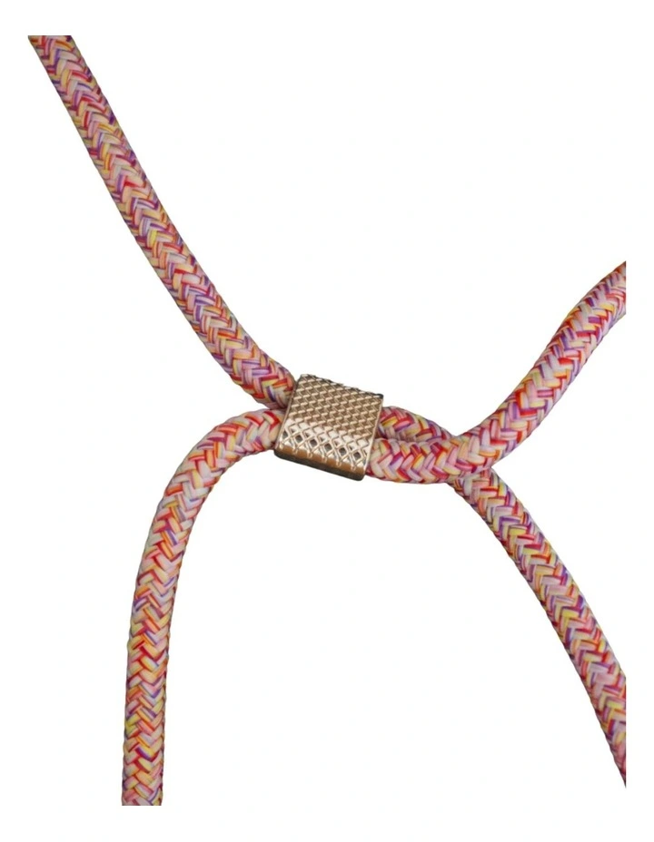 Cross Body Phone Strap in Malaga Rosy image 4