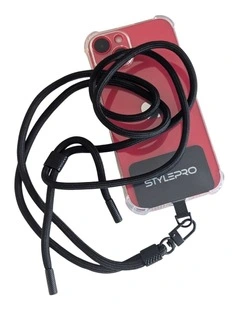 Cross Body Phone Strap in Bilbao Black