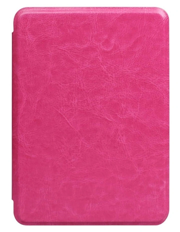 Kindle Paperwhite 6.8 Case with HandStrap in Rose Red image 2