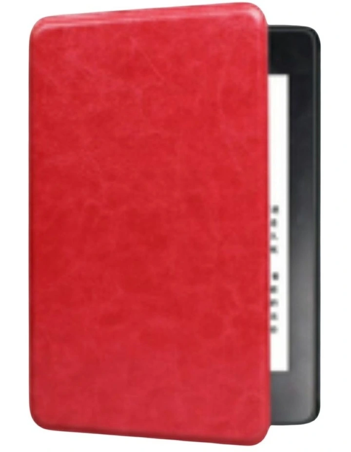 Kindle Paperwhite 6.8 Case with HandStrap in Red image 1