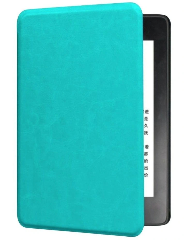 Kindle Paperwhite 6.8 Case with HandStrap in Turquoise image 1